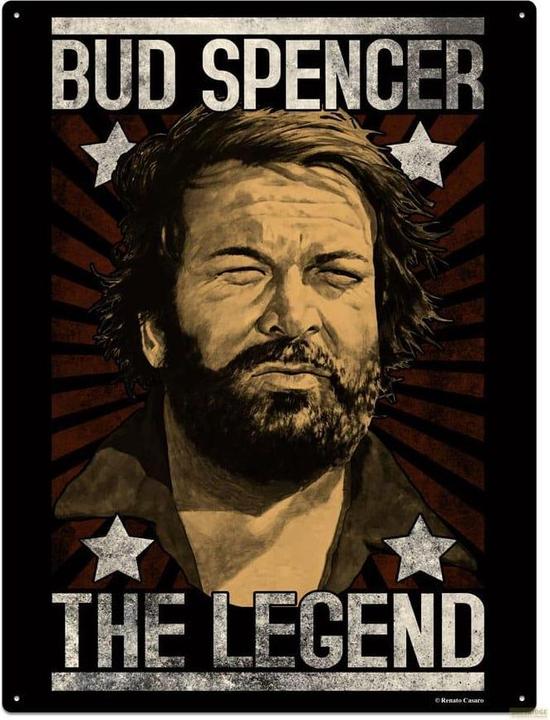 Blechschild The Legend (20 x 30 cm)