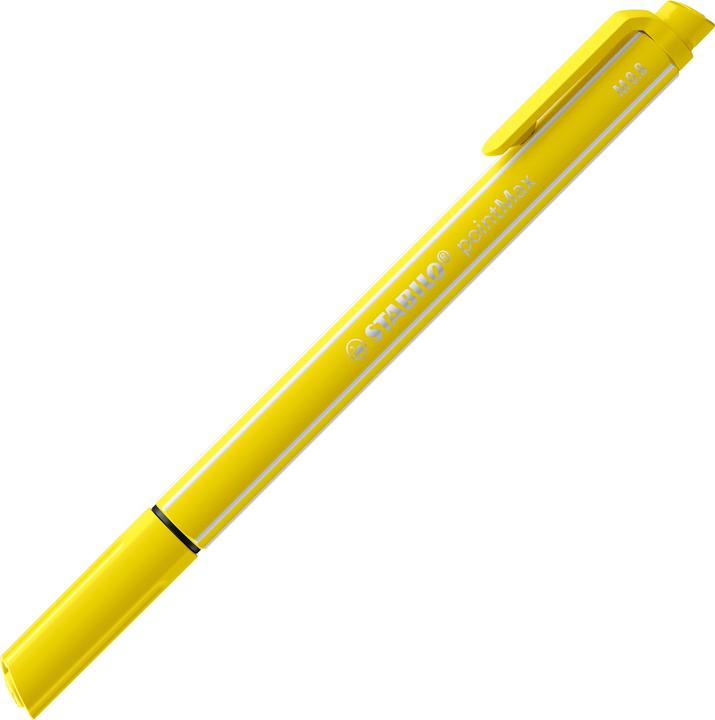 Produktbild STABILO pointMax Filzschreiber (Zitronengelb, 1 x)