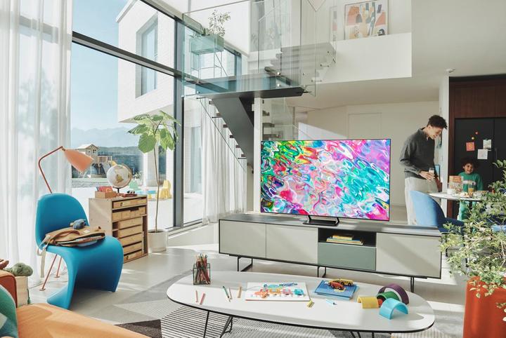 Actual product image Samsung QE75Q70B (75", Q70B, QLED, 4K, 2022)