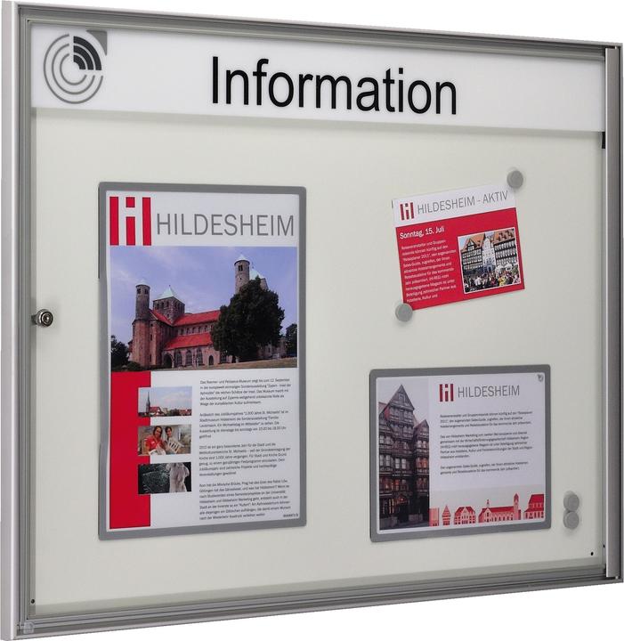 Produktbild kaiserkraft Schaukasten für den Innenbereich (Magnettafel, 76 x 50 cm)