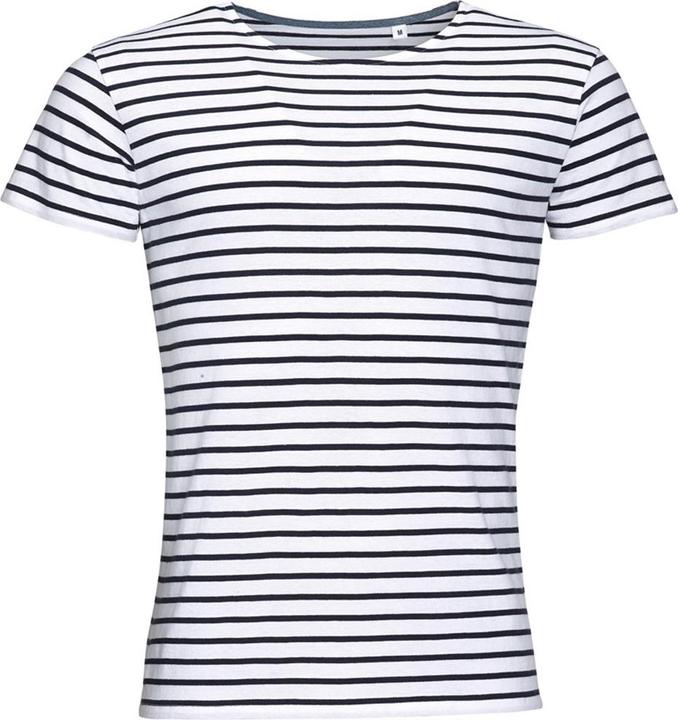 Sols Miles TShirt gestreift kurzärmlig