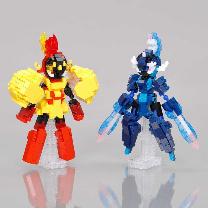 Actual product image Nanoblock Pokémon Carmadura/Crimanzo