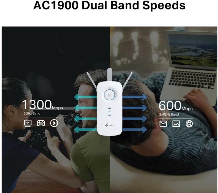 Produktbild TP-Link RE550 (1300 Mbit/s, 600 Mbit/s)