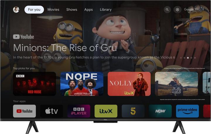 Actual product image TCL 43P755 (43", LED, 4K, 2024)