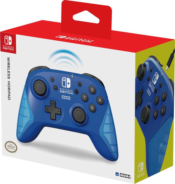 Image du produit HORI Wireless Horipad - Blue (Switch)