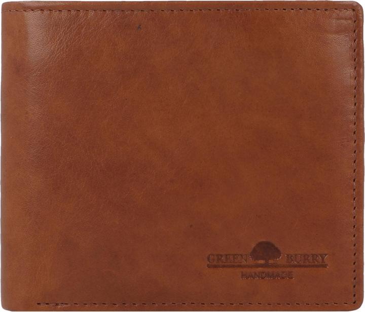 Greenburry Newport Geldbörse RFID Schutz Leder 11 cm