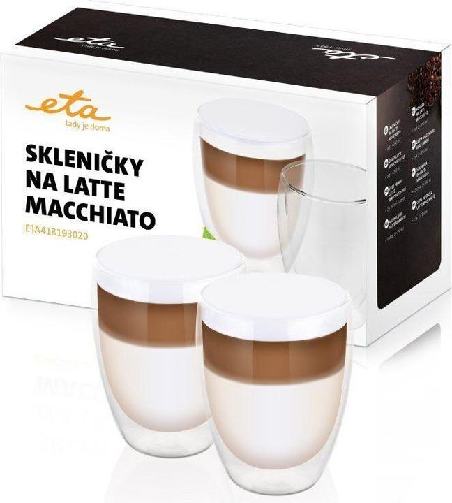 Image du produit ETA Verres à latte macchiato (350 ml, 2 x)