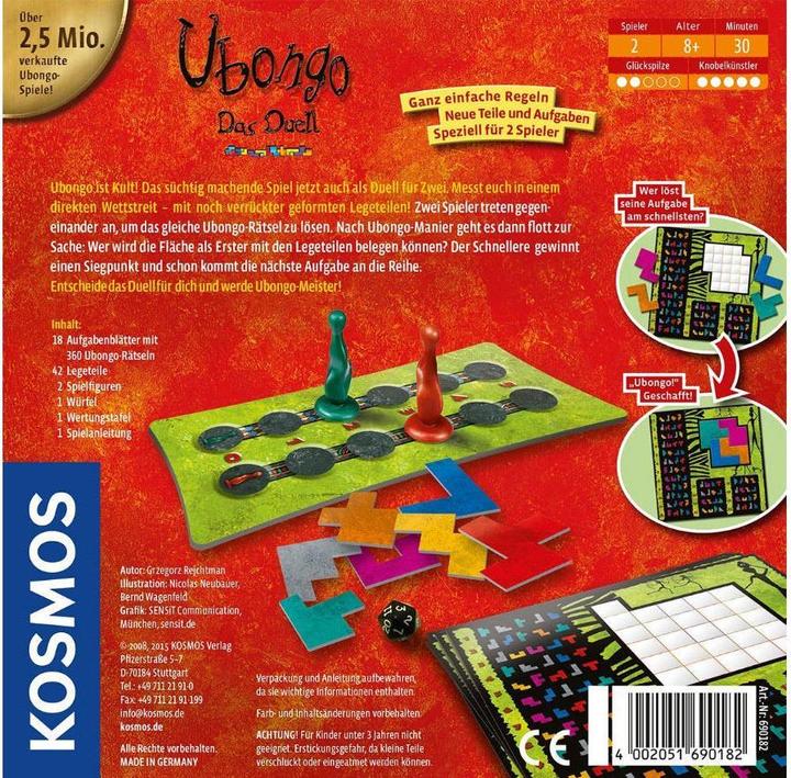 Actual product image Kosmos Ubongo - The Duel (German)