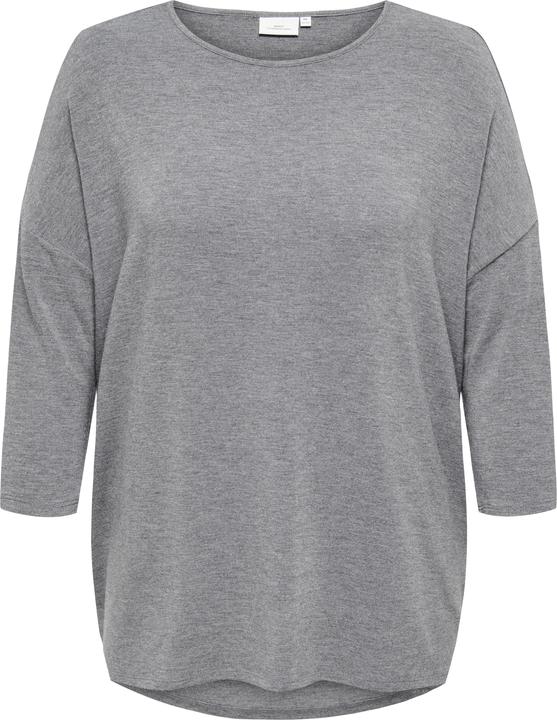 Only Locker geschnittenes Curvy Oberteil mit 3/4-Ärmeln Top