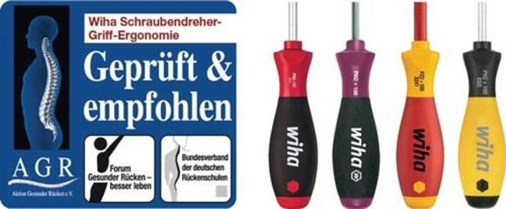 Produktbild Wiha SoftFinish (Schlitzschrauben, Pozidriv-Kreuzschlitz (PZ))