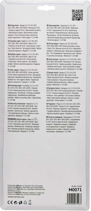 Produktbild Emos Spannungsprüfer VT-710