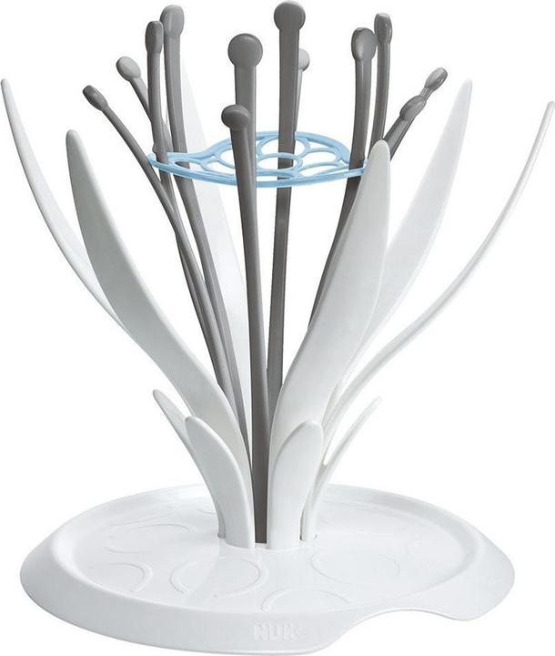 Actual product image NUK MultiDry drying rack - practical drying of up to 6 bottles and accessories, BPA-free
