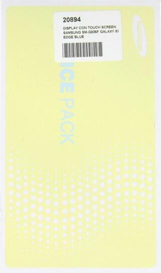 Actual product image Samsung LCD Assembly (Display, Galaxy S7 Edge)