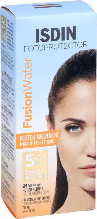 Immagine prodotto Isdin Fusion Water (Crema solare, SPF 50, 50 ml)