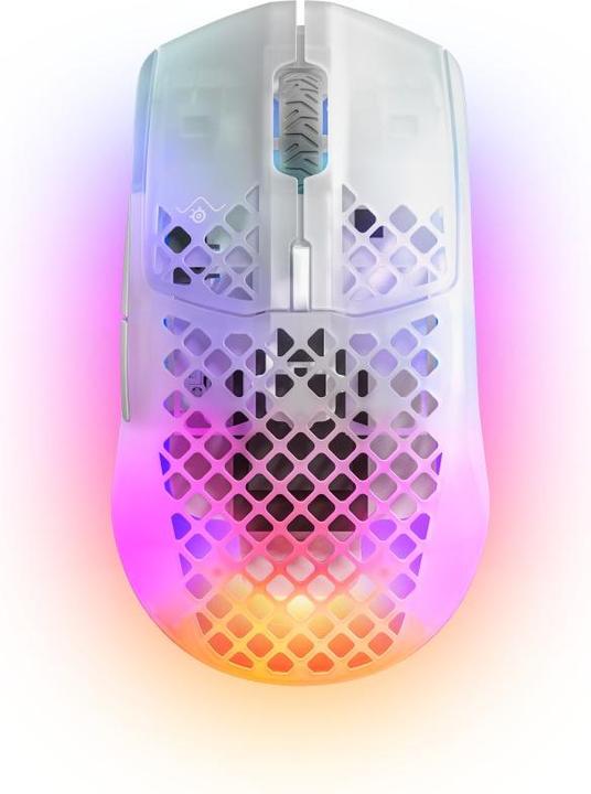 Produktbild SteelSeries Aerox 3 Ghost (Kabellos, Kabelgebunden)