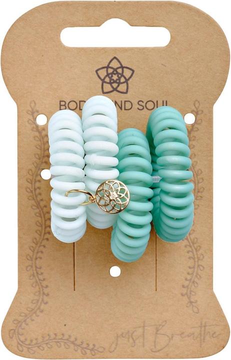 Produktbild Trisa Body Mind and Soul Spiral Haargummi Yoga Mint 4cm (Haargummi)