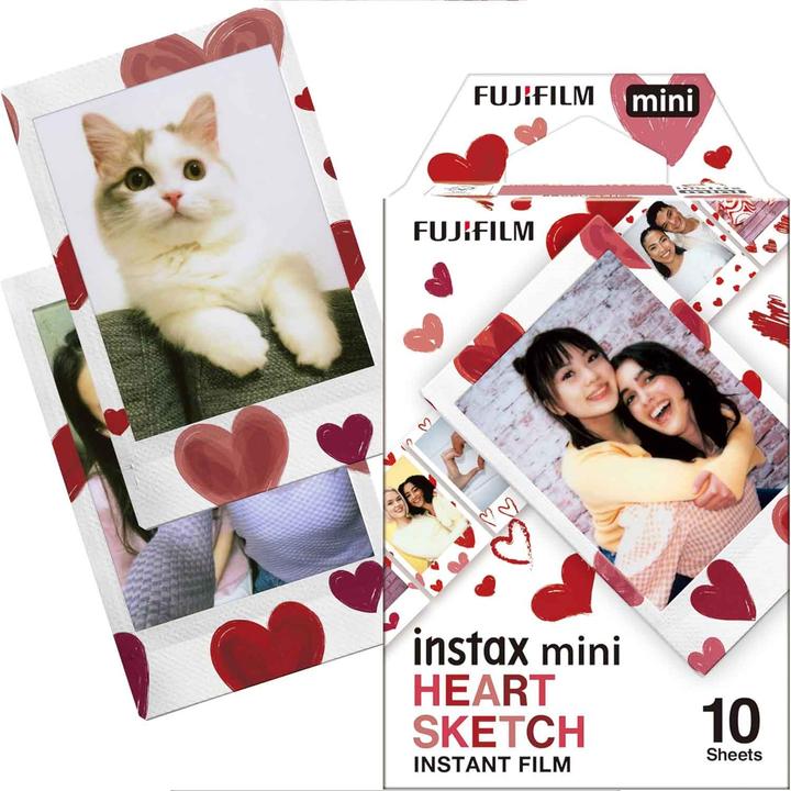 Immagine prodotto Fujifilm Instax Mini Heart Sketch (Instax Mini 11, Instax Mini Evo, Instassa Mini 90, Instax mini 12)