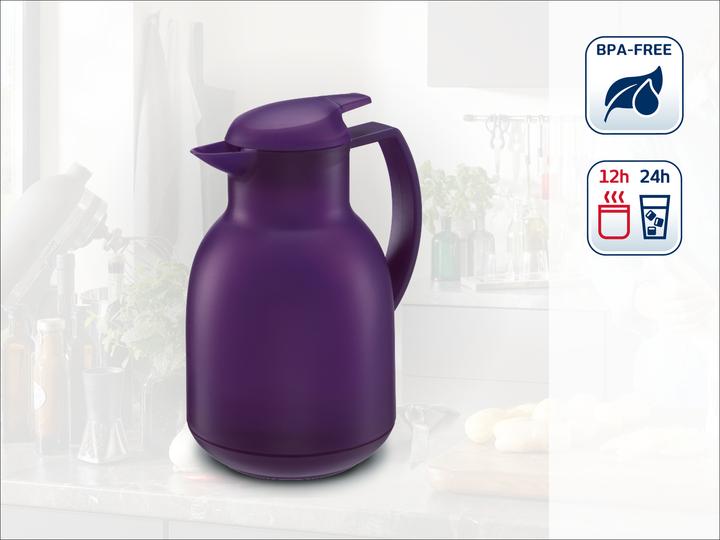 Actual product image Leifheit Bolero 1 litre vacuum jug purple (1 l)