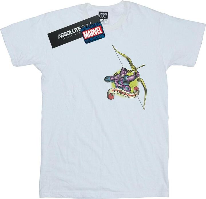 Hawkeye Tattoo Breast Print TShirt (XXL)