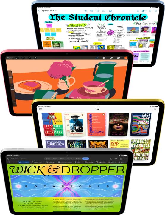 Produktbild Apple iPad 2022 (10. Gen) (nur WLAN, 10.90", 64 GB, Silver)