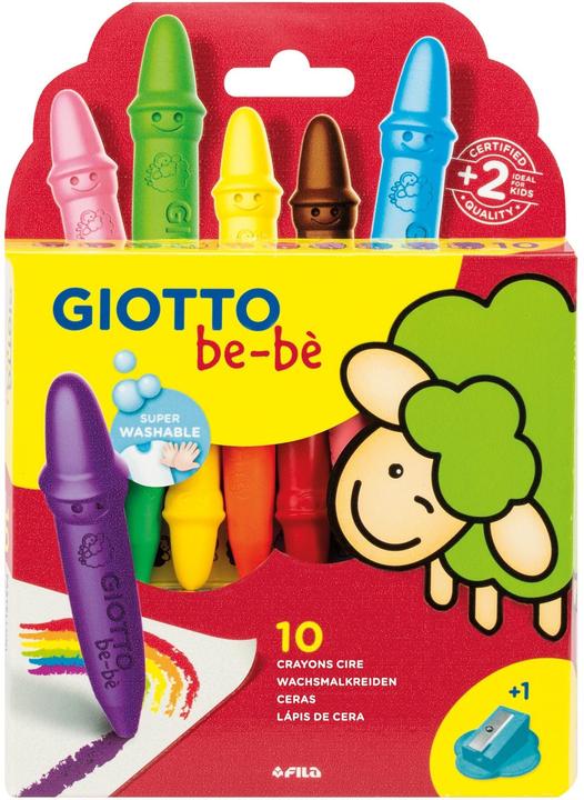 Produktbild Giotto Super-Wachsmalkreide (Mehrfarbig, 10 x)