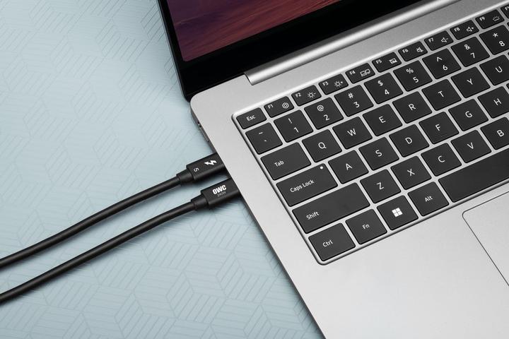 Actual product image OWC Thunderbolt 5 / USB-C Cable - 0.3 m (0.30 m, USB 4.0)