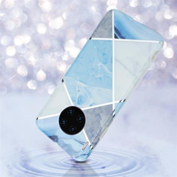 Actual product image Cadorabo IMD TPU Colorful Marble Cover (Mate 30 Pro)
