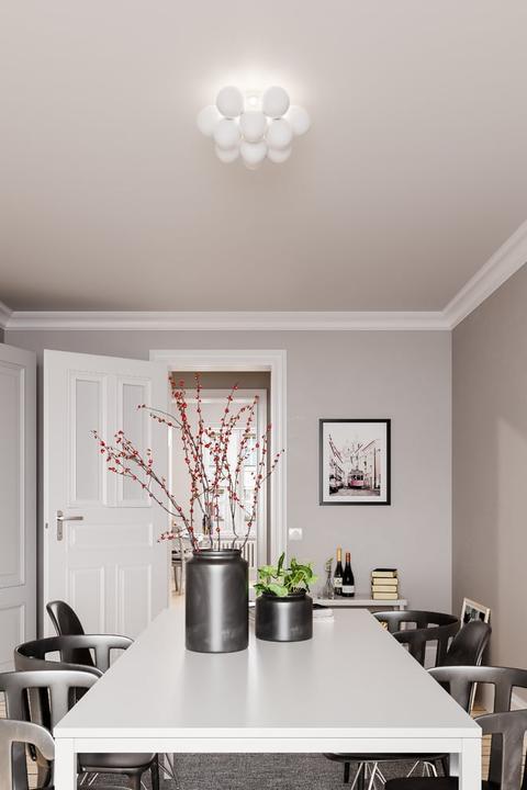 Image du produit By Rydens Grand plafonnier Ø30 Matt White (G9)