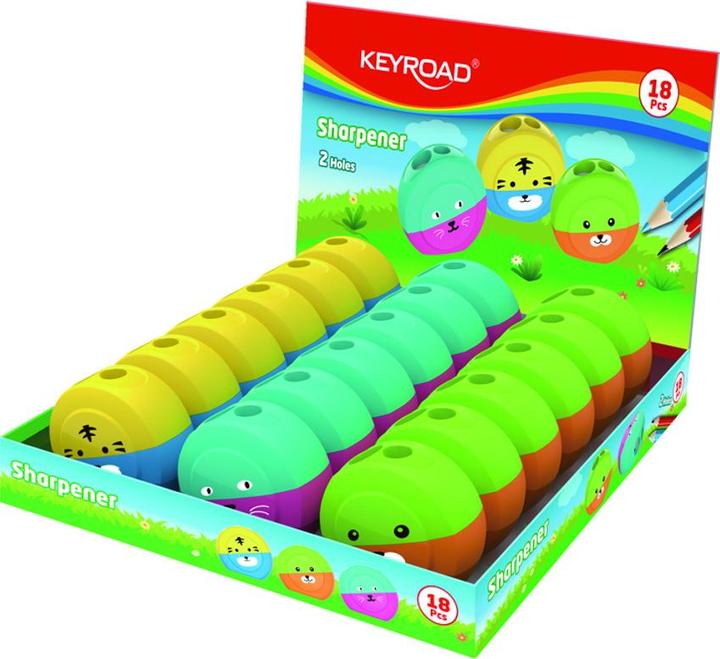 Produktbild Keyroad Speedy snail spitzer, kunststoff, doppelt, display, farbmischung