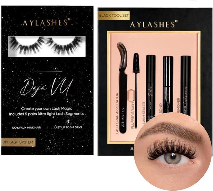 Aylashes Fake Lashes Starterset - Deja Vu