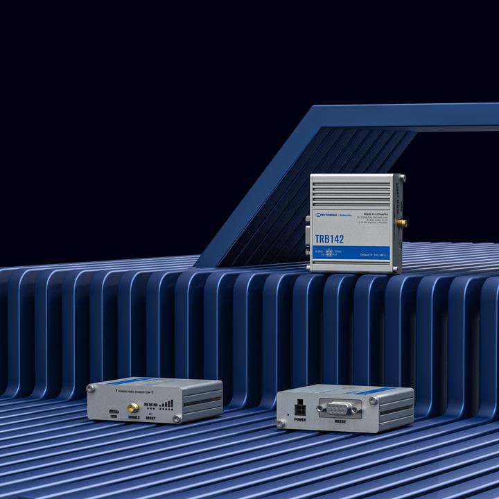 Image du produit Teltonika Modem industriel LTE TRB142 RS232