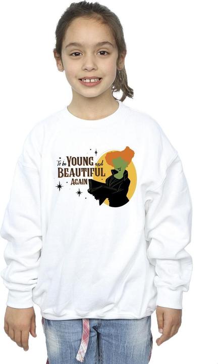 Actual product image Disney Girls Hocus Pocus To Be Winifred Sweatshirt (128)