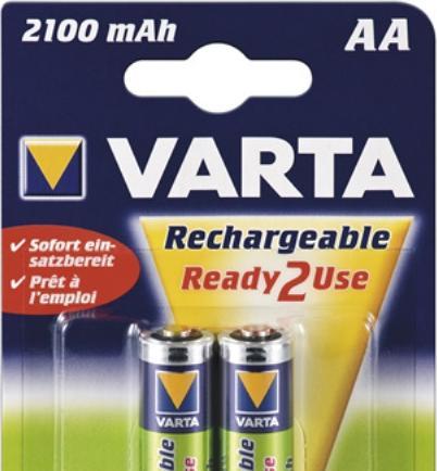 Productafbeelding Varta Accu Power opladen (2 Pcs., AA, 2100 mAh)
