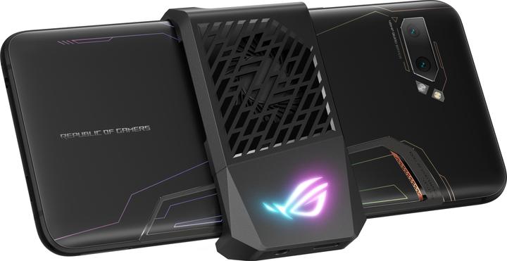 Image du produit ASUS ROG Phone II (512 Go, Noir, 6.59", Double SIM, 48 Mpx, 4G)