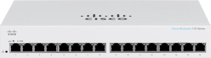 Actual product image Cisco Switch CBS110-16T-EU 16 Port (16 Ports)