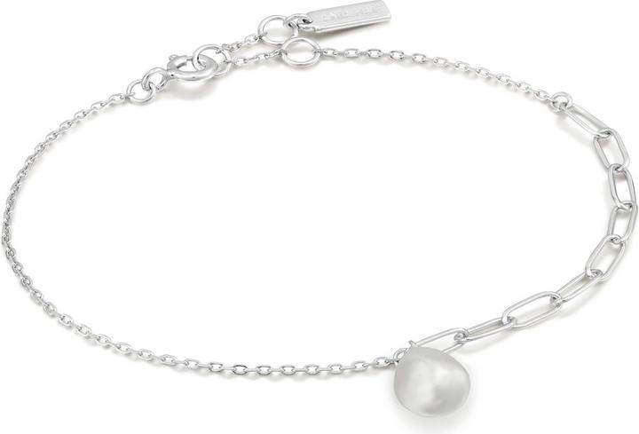 Image du produit Ania Haie Bracelet Pearl of Wisdom B019-02H Femme (16.50 cm, Argent massif)