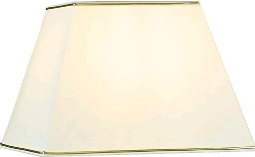 Actual product image Orion 41201 cream gold textile shade H218mm