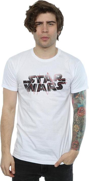 Actual product image Star Wars Mens The Last Jedi Spray Logo T-Shirt (S)