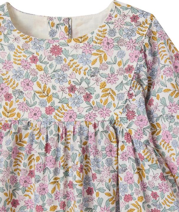 Actual product image Vertbaudet Mädchen Baby-Set mit Blumen: Kleid & Haarband (80)