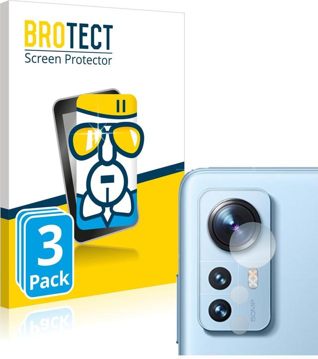 Actual product image BROTECT AirGlass Glass (3 Piece, Realme 12 Pro+)