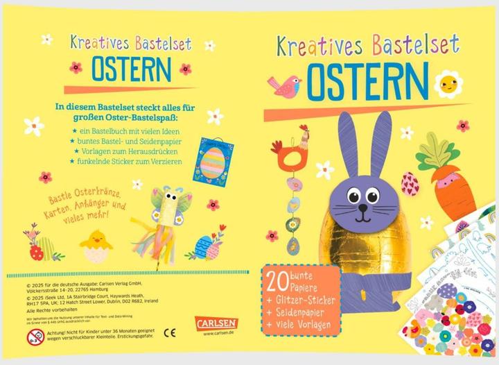 Immagine prodotto Kit di lavoretti per bambini: Kit di lavoretti creativi: Pasqua