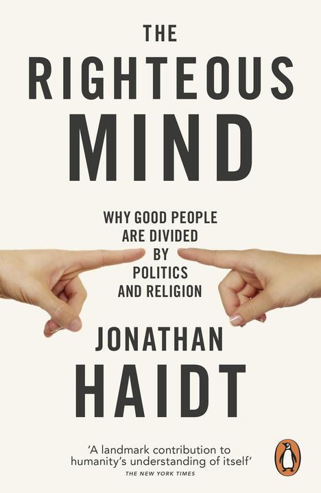 Produktbild The Righteous Mind (Englisch, Jonathan Haidt, 2013)