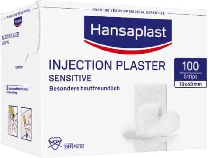 Produktbild Beiersdorf HANSAPLAST SENSITIVE Injektionspflaster, 100 St PFL (100 x)