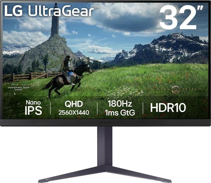 LG Dis 32 32GS85Q-B Consumer Ultragear (2560 x 1440 Pixel, 31.50")