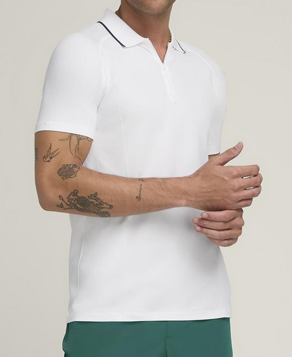 Image du produit Wilson Team Seamless Polo 2.0 Hommes Blanc (M)
