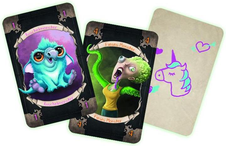 Actual product image Das kleine Böse Kartenspiel - Monster-Mogeln (The monster-fun card game for ages 8 and up) (German)