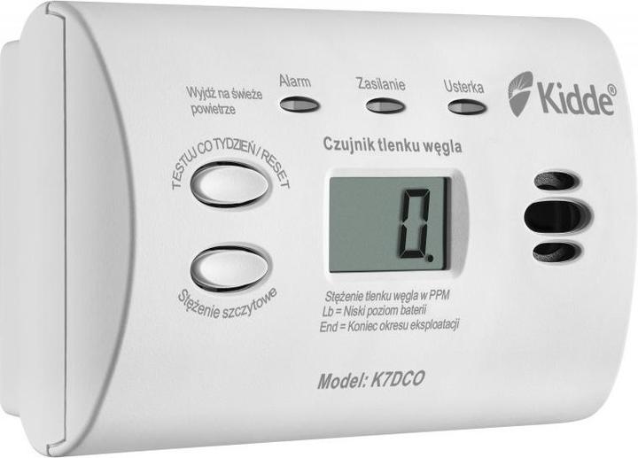 Immagine prodotto Kidde Czujnik czadu z wyświetlaczem K7DCO
