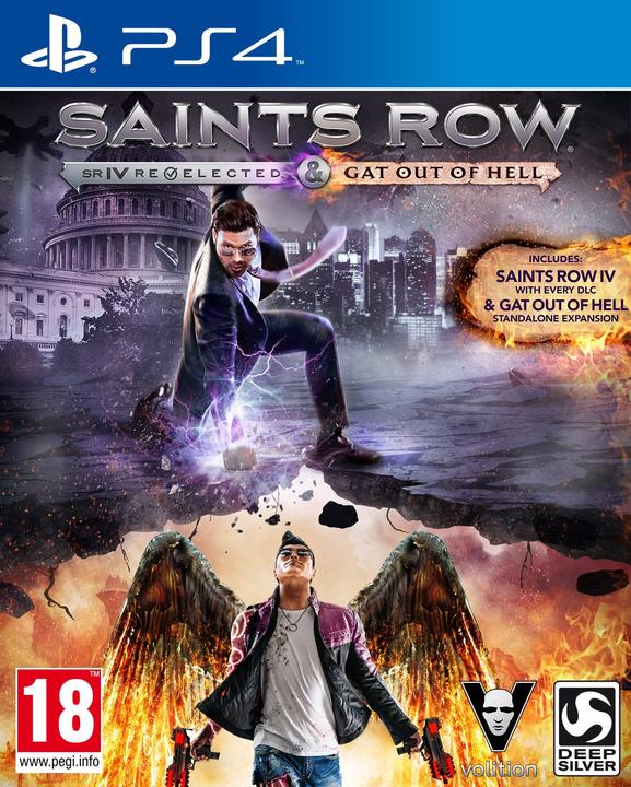 Actual product image Deep Silver Saints Row IV Re-Elected: Gat Out of Hell (PS4, EN)