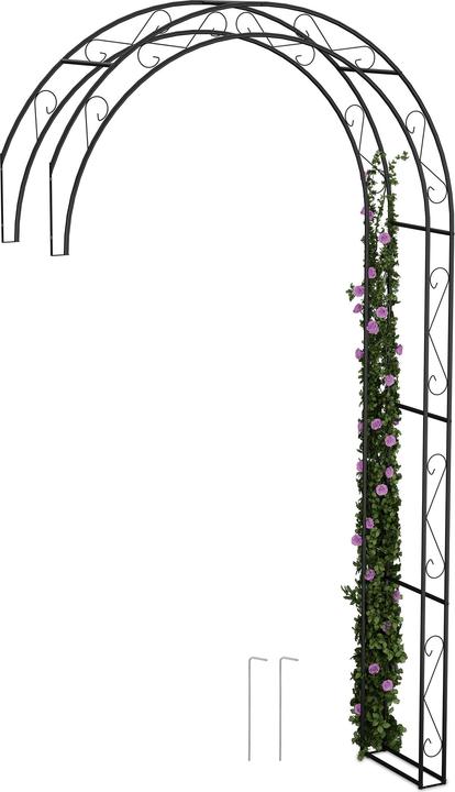 Produktbild Relaxdays Rosenbogen (36 cm, 130 cm)