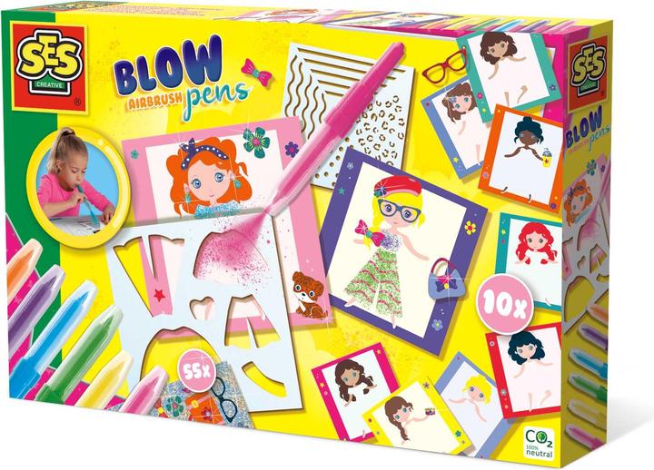 Actual product image Ses Blow Airbrush Pens - Fashion Designer